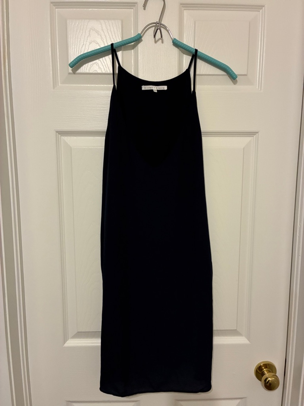 Violet & Claire Blue Slip Camisole Top